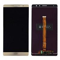 Дисплей (экран) для Huawei Mate 8 NXT-L29 с тачскрином Золотистый