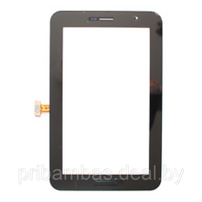 Тачскрин (сенсорный экран) для Samsung Galaxy Tab 7.0 Plus P6200, P6210 Черный - фото 1 - id-p2108272