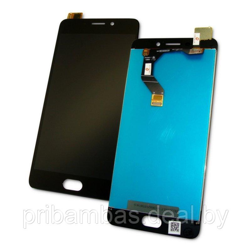 Дисплей (экран) для Meizu M6 Note с тачскрином Черный - фото 1 - id-p88204974