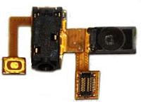 Шлейф для Samsung S5250 Wave 525 upper keypad, с компонентами, подложкой и микрофоном