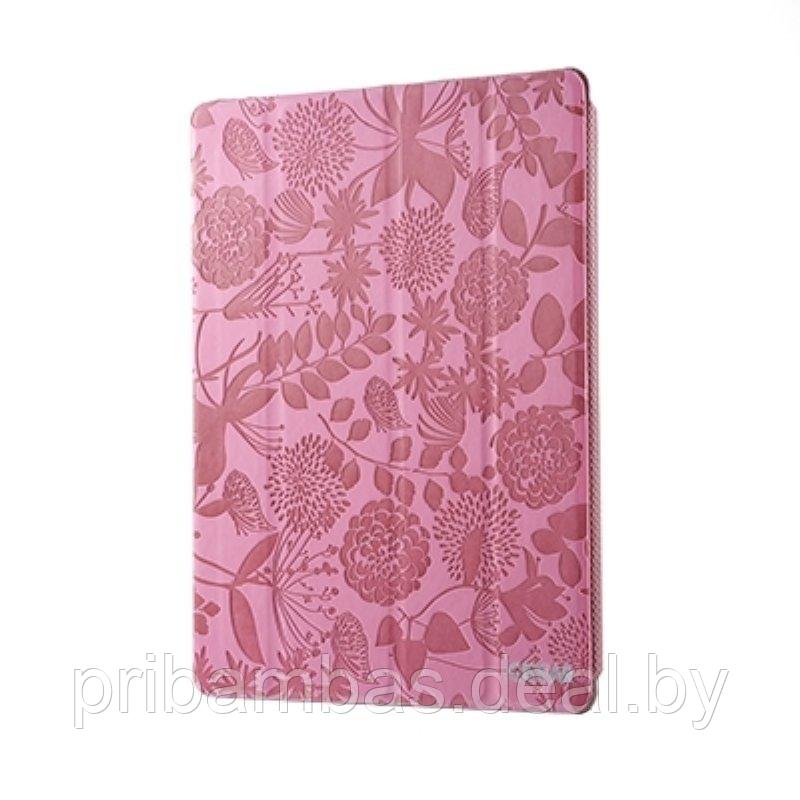 Чехол-подставка Gissar Flora 33683 для Apple iPad розовый - фото 1 - id-p7144777