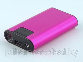 Внешний аккумулятор (power bank) B-802 10400mAh розовый