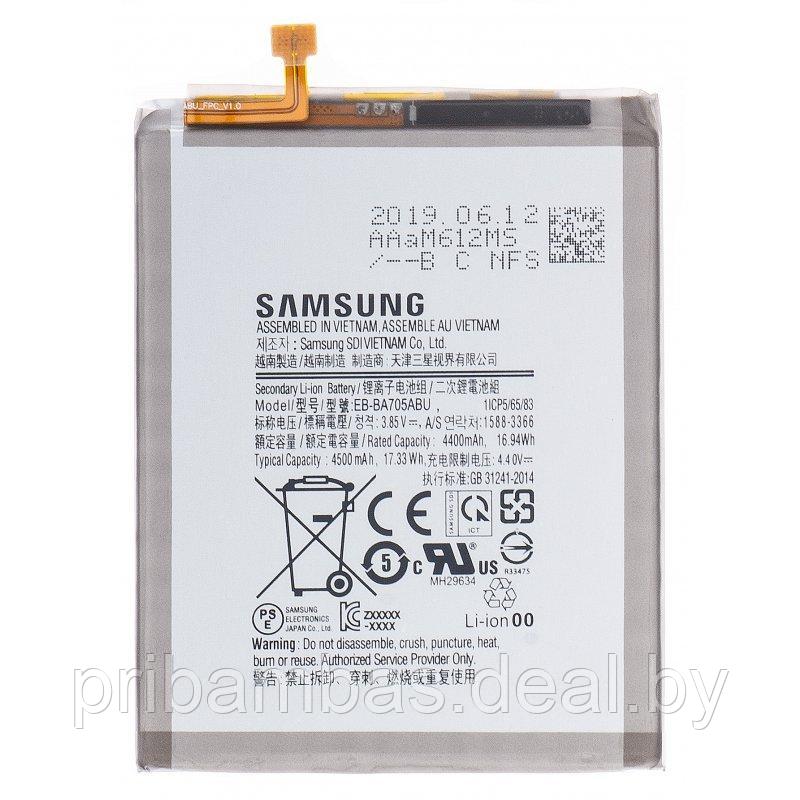 АКБ (аккумулятор, батарея) Samsung EB-BA705ABU 4400mAh для Samsung Galaxy A70 A705 - фото 1 - id-p133438289