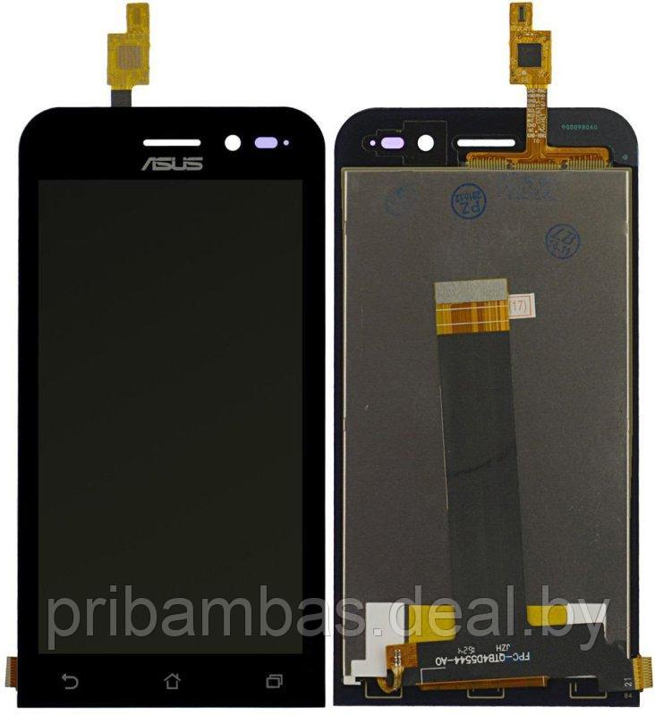 Дисплей (экран) для Asus ZenFone GO ZB452KG с тачскрином чёрный - фото 1 - id-p94326996