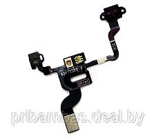 Шлейф для Apple iPhone 4S sensor flex cable, датчика света и приближения и кнопки Power