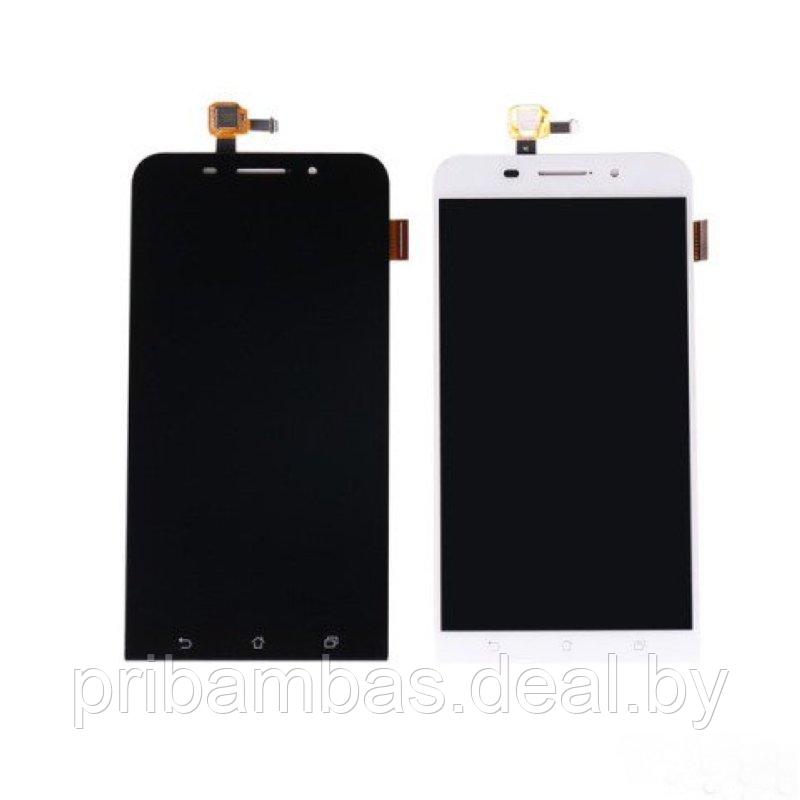 Дисплей (экран) для Asus ZenFone Max ZC550KL с тачскрином чёрный - фото 1 - id-p66876184