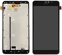 Дисплей (экран) для Nokia Lumia 650 с тачскрином чёрный