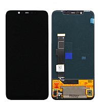 Дисплей (экран) для Xiaomi Mi8, Mi 8, Mi-8 с тачскрином Чёрный