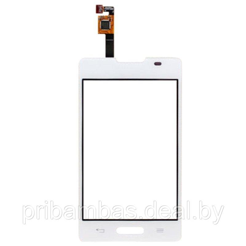 Тачскрин (сенсорный экран) для LG E440 Optimus L3 белый - фото 1 - id-p65803106