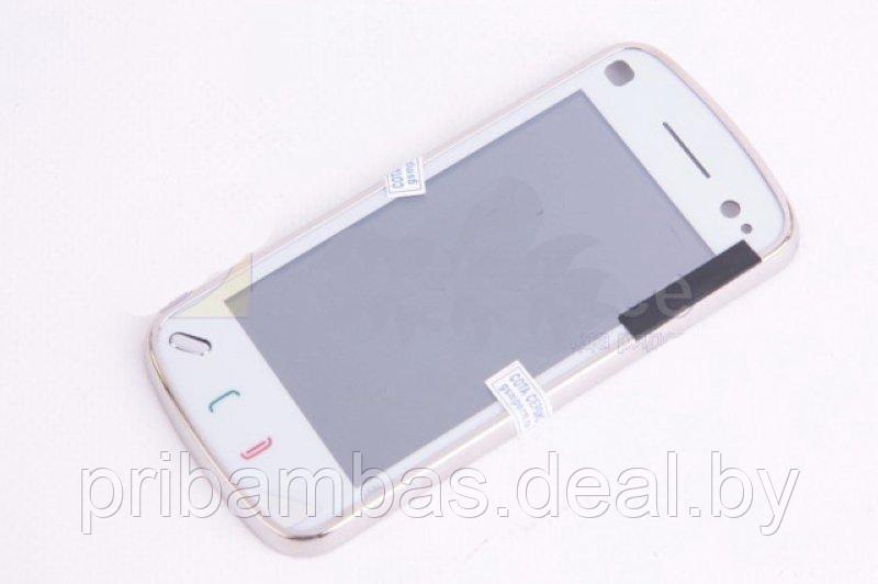 Тачскрин (сенсорный экран) для Nokia N97 mini белый совместимый