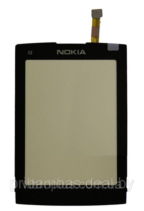 Тачскрин (сенсорный экран) для Nokia X3-02 Touch and Type совместимый - фото 1 - id-p3414613