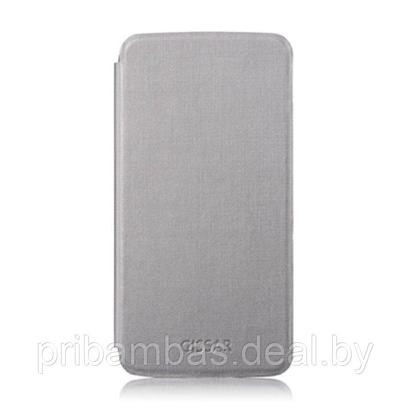 Чехол-книжка Gissar Metal 58227 для Samsung Galaxy Mega 5.8 Duos i9150 i9152 серый - фото 1 - id-p7144855