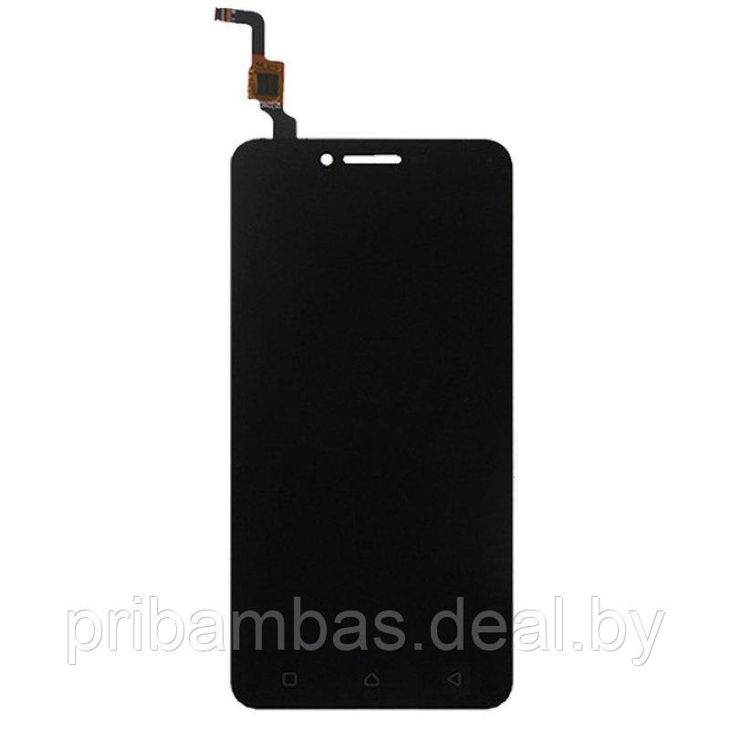 Дисплей (экран) для Lenovo Vibe K5 A6020a46 (черный шлейф) с тачскрином чёрный - фото 1 - id-p69241621