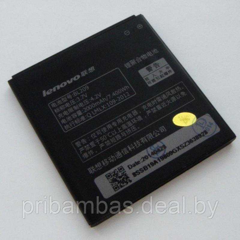 АКБ (аккумулятор, батарея) Lenovo BL209 Оригинальный 2000mAh для Lenovo A516, A706, A760 - фото 1 - id-p3423069