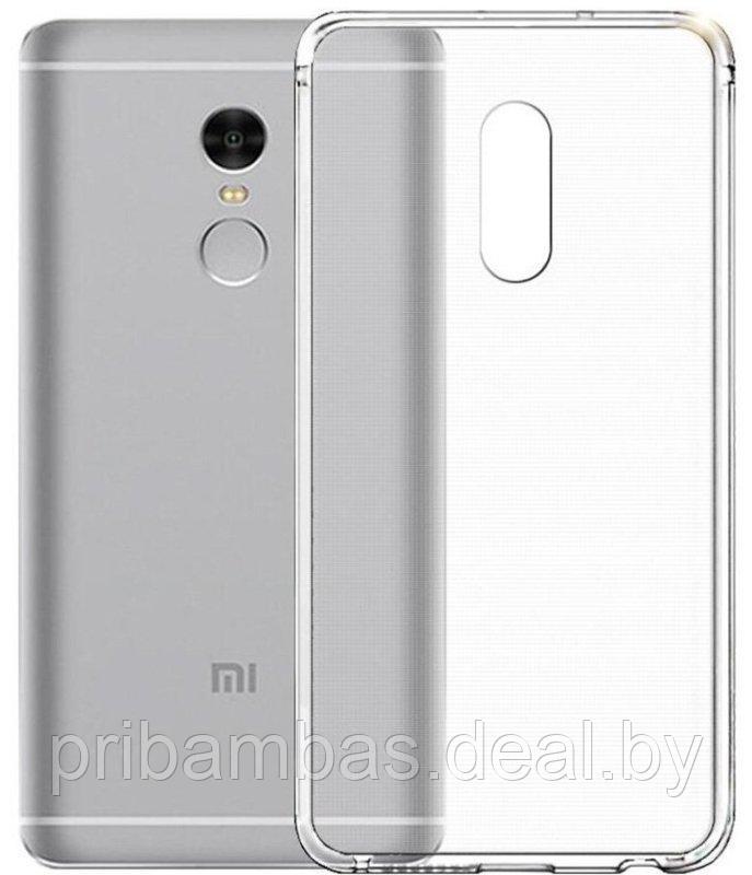 Силиконовый чехол (бампер) для Xiaomi Redmi 4X (прозрачный)