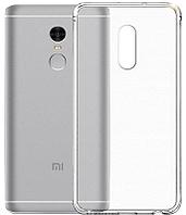 Силиконовый чехол (бампер) для Xiaomi Redmi 4X (прозрачный)