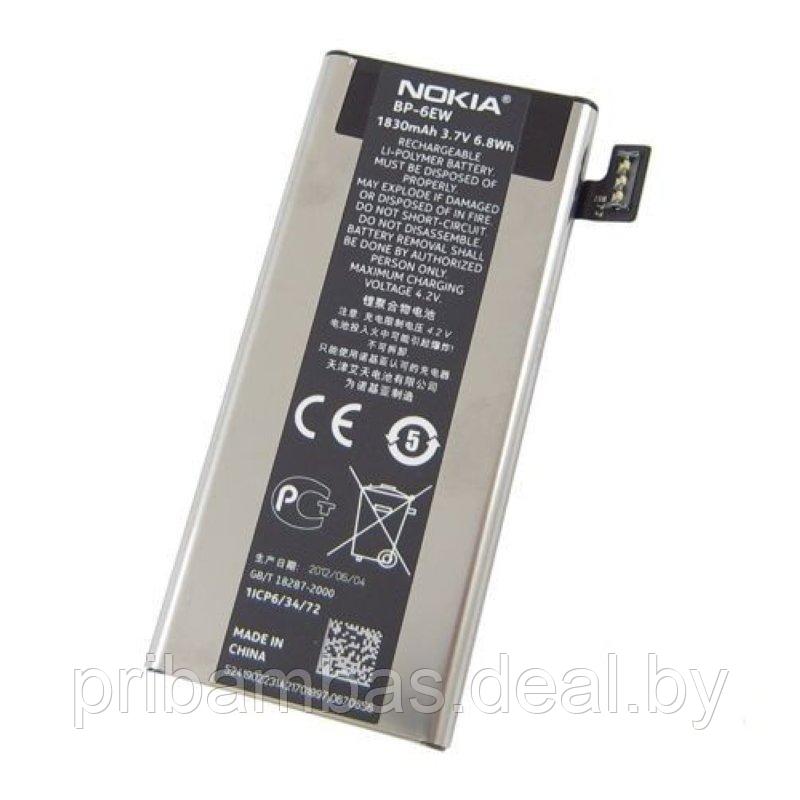АКБ (аккумулятор, батарея) Nokia BP-6EW оригинальный 1830mAh для Nokia Lumia 900 - фото 1 - id-p3423099