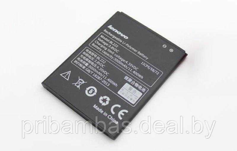 АКБ (аккумулятор, батарея) Lenovo BL222 3000mAh для Lenovo S660, S668T - фото 1 - id-p7332149
