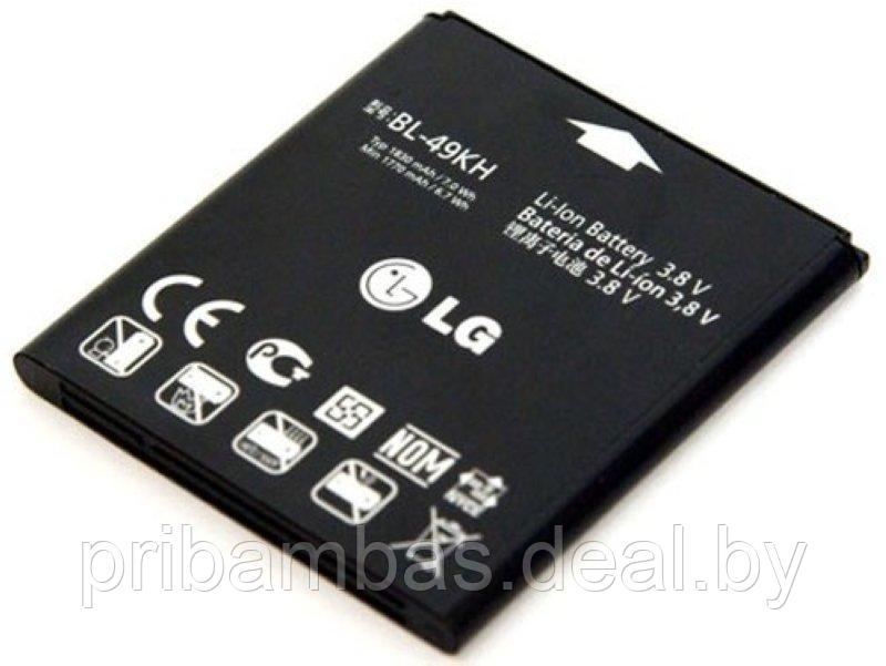 АКБ (аккумулятор, батарея) LG BL-49KH Оригинальный 1830mah для LG P930 Nitro HD, P935 Optimus 4G LTE - фото 1 - id-p7332158