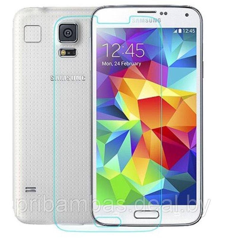 Защитное стекло для Samsung Galaxy S5 G900F F900FD G900H глянцевое противоударное Nillkin H+