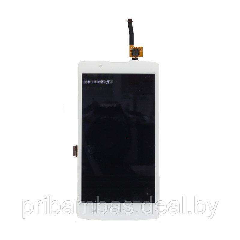 Дисплей (экран) для Lenovo A2010 с тачскрином белый - фото 1 - id-p67723497