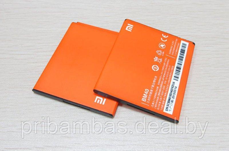 АКБ (аккумулятор, батарея) Xiaomi BM40, BM41 Оригинальный 2000mah для Xiaomi Redmi 1S, Mi2a - фото 1 - id-p7332170