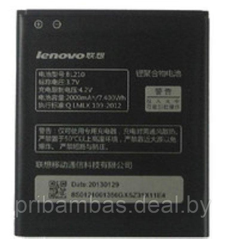 АКБ (аккумулятор, батарея) Lenovo BL210 Совместимый 2000mAh для Lenovo A536, S650, S820 - фото 1 - id-p42234668