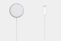 Беспроводное зарядное устройство Apple MHXH3AM/A (Аналог) MagSafe PD USB type-C, серебро