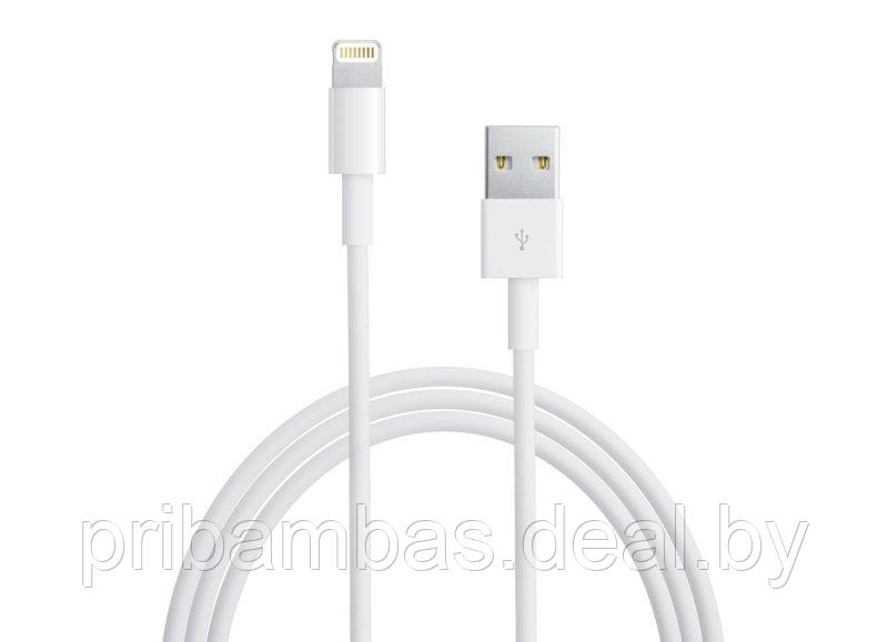 USB дата-кабель Lightning MD818ZM/A, MXLY2ZM/A (A1480) MQUE2ZM/A (A1856) для Apple iPhone 5, 6, 7, 8 - фото 1 - id-p3423169