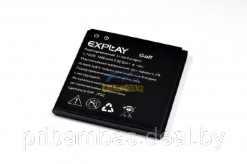 АКБ (аккумулятор, батарея) Explay Оригинальный 1600mAh для Explay Golf - фото 1 - id-p36556669