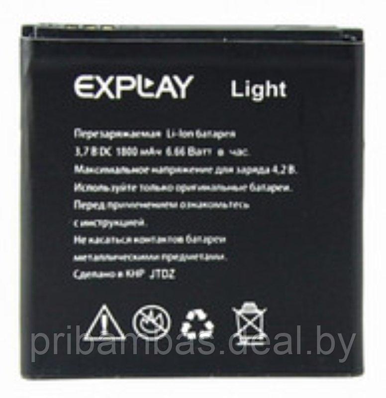 АКБ (аккумулятор, батарея) Explay Оригинальный 1300mAh для Explay Light, Onyx - фото 1 - id-p36556670