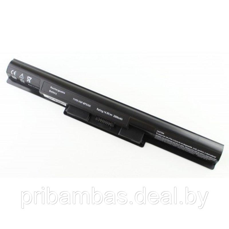 Батарея (аккумулятор) 14.8V 2600mah для ноутбука Sony Vaio Fit 14E, 15E. Совместимые PN: VGP-BPS35A - фото 1 - id-p7332210