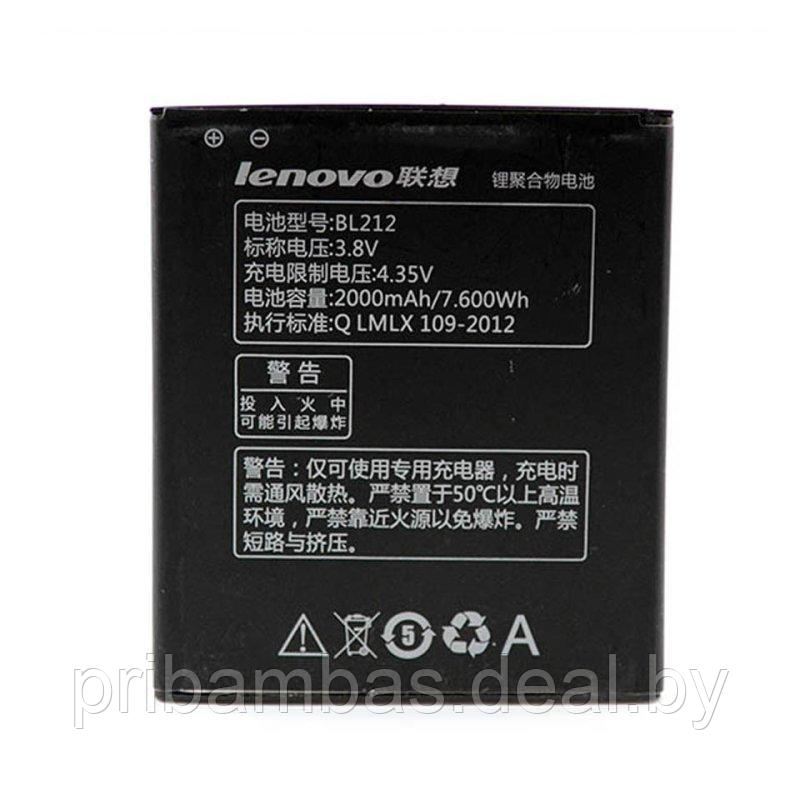АКБ (аккумулятор, батарея) Lenovo BL212 2000mAh для Lenovo S580, S898T - фото 1 - id-p36556688
