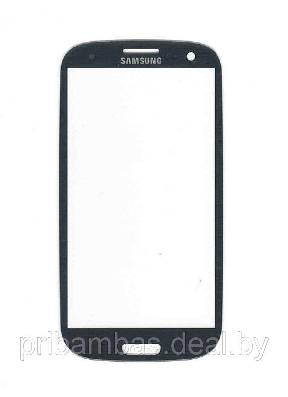 Стекло для Samsung i9300 Galaxy S3 черный