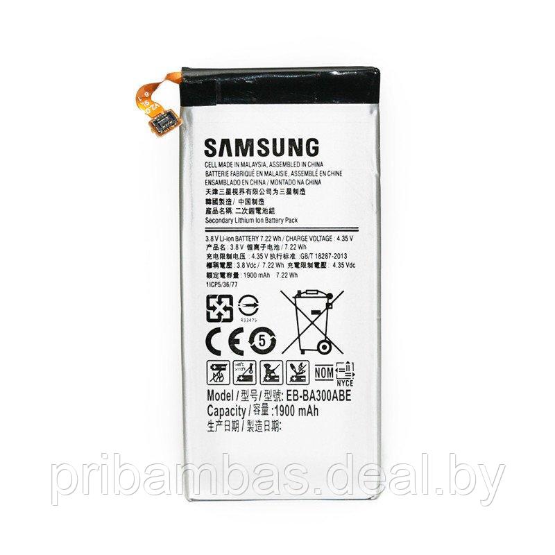 АКБ (аккумулятор, батарея) Samsung EB-BA300ABE 1900mAh для Samsung Galaxy A3 2015 SM-A300F - фото 1 - id-p46871599