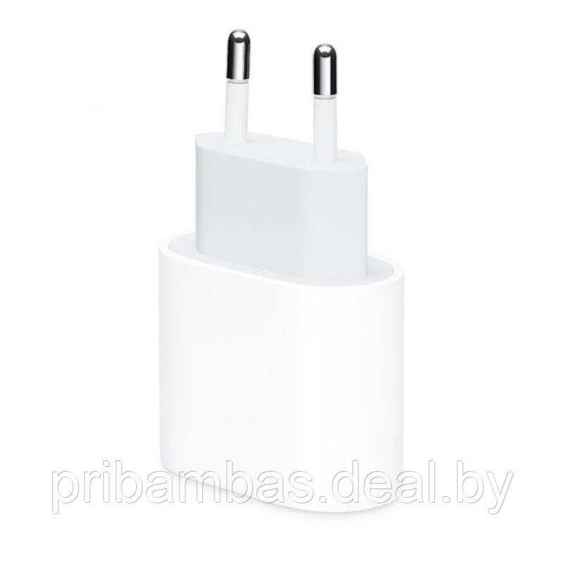 Зарядное устройство (USB блок) Apple MU7V2ZM/A, A1692 USB-C, 18W, 5V-3A, 9V-2A, без кабеля для Appl - фото 1 - id-p109390799