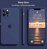 Чехол Silicone Case для Apple iPhone13 Pro ДЫМЧАТО-СИНИЙ