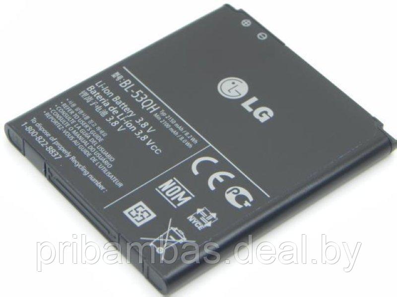 АКБ (аккумулятор, батарея) LG BL-53QH Совместимый 1600mAh для LG P760, P765, P768 Optimus L9, P880 O - фото 1 - id-p21636629