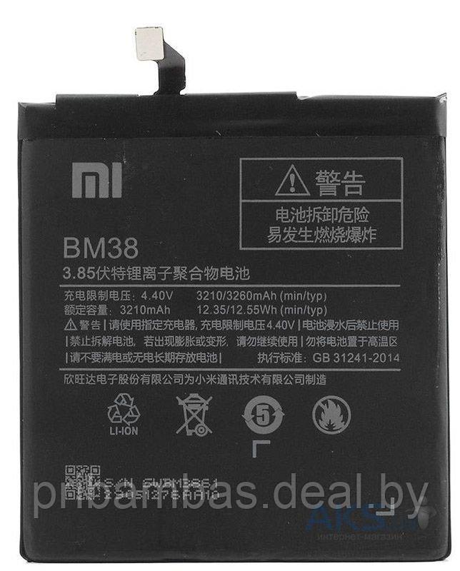 АКБ (аккумулятор, батарея) Xiaomi BM38 3260mAh для Xiaomi Mi4s, Mi-4s