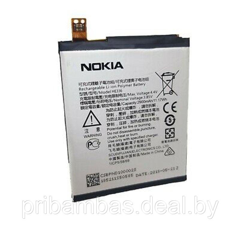 АКБ (аккумулятор, батарея) Nokia HE336 2900mAh для Nokia 3.1 Dual Sim (TA-1049, TA-1057, TA-1063, TA - фото 1 - id-p115861587