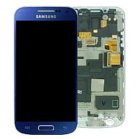 Дисплей (экран) для Samsung i9190 i9195 Galaxy S4 mini, i9192 Galaxy S4 mini Duos с тачскрином Синий