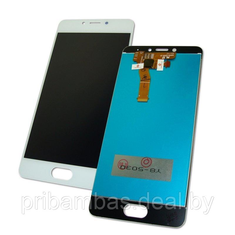 Дисплей (экран) для Meizu M5c M710H с тачскрином Белый - фото 1 - id-p77796913