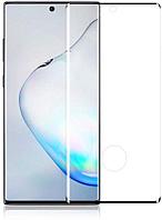 Защитное стекло для Samsung Galaxy Note 10 N970 Черное (монобровь)