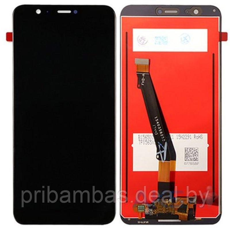 Дисплей (экран) для Huawei P Smart 2018 FIG-LX1 с тачскрином Черный - фото 1 - id-p83876869