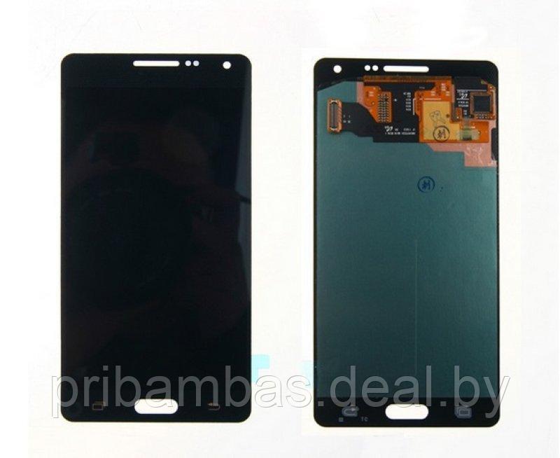Дисплей (экран) для Samsung Galaxy A5 (2015) SM-A500F с тачскрином чёрный - фото 1 - id-p59160540