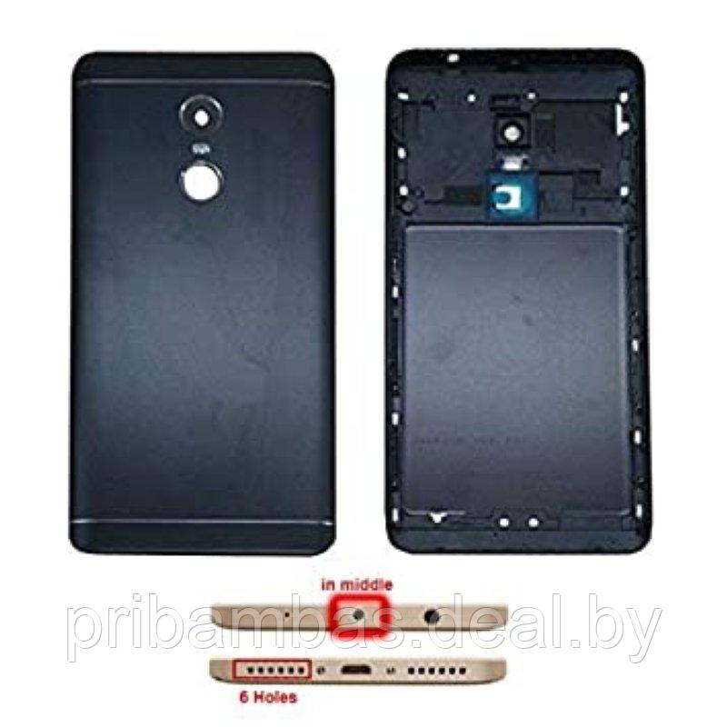 Задняя крышка для Xiaomi Redmi Note 4 черная - фото 1 - id-p146521530