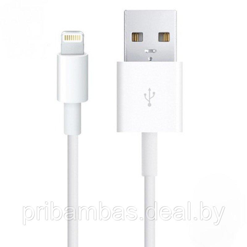 USB дата-кабель Lightning A1510 MD819ZM/A совместимый 2м для Apple iPhone 5, 6, 7, 8, 10, 11, 12