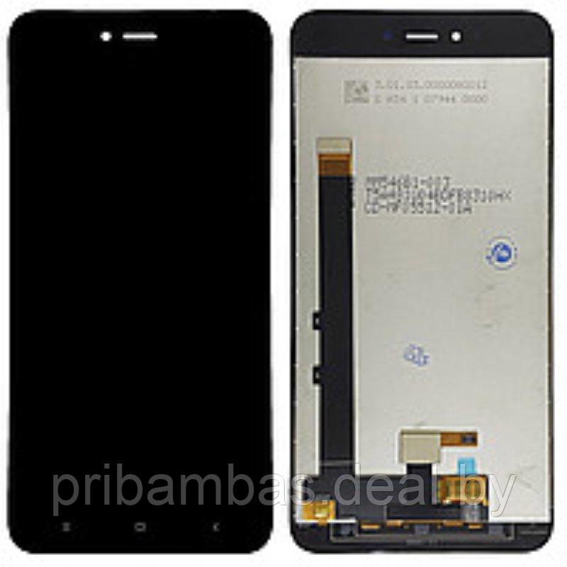 Дисплей (экран) для Xiaomi Redmi Note 5A с тачскрином Черный