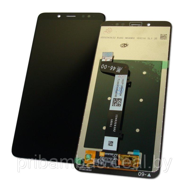 Дисплей (экран) для Xiaomi Redmi Note 5, Redmi Note 5 Pro с тачскрином Чёрный
