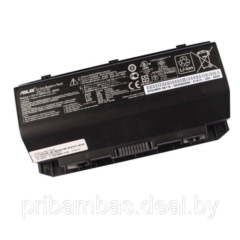 Батарея (аккумулятор) 15V 5900mAh ORIG для ноутбука Asus G750, G750J, G750JH, G750JM, G750JS, G750JW - фото 1 - id-p86252188